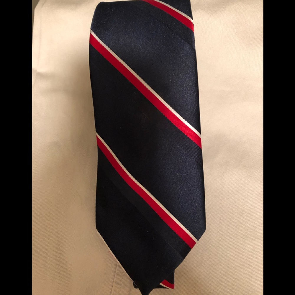 Wembley Leatherback Satin Tie